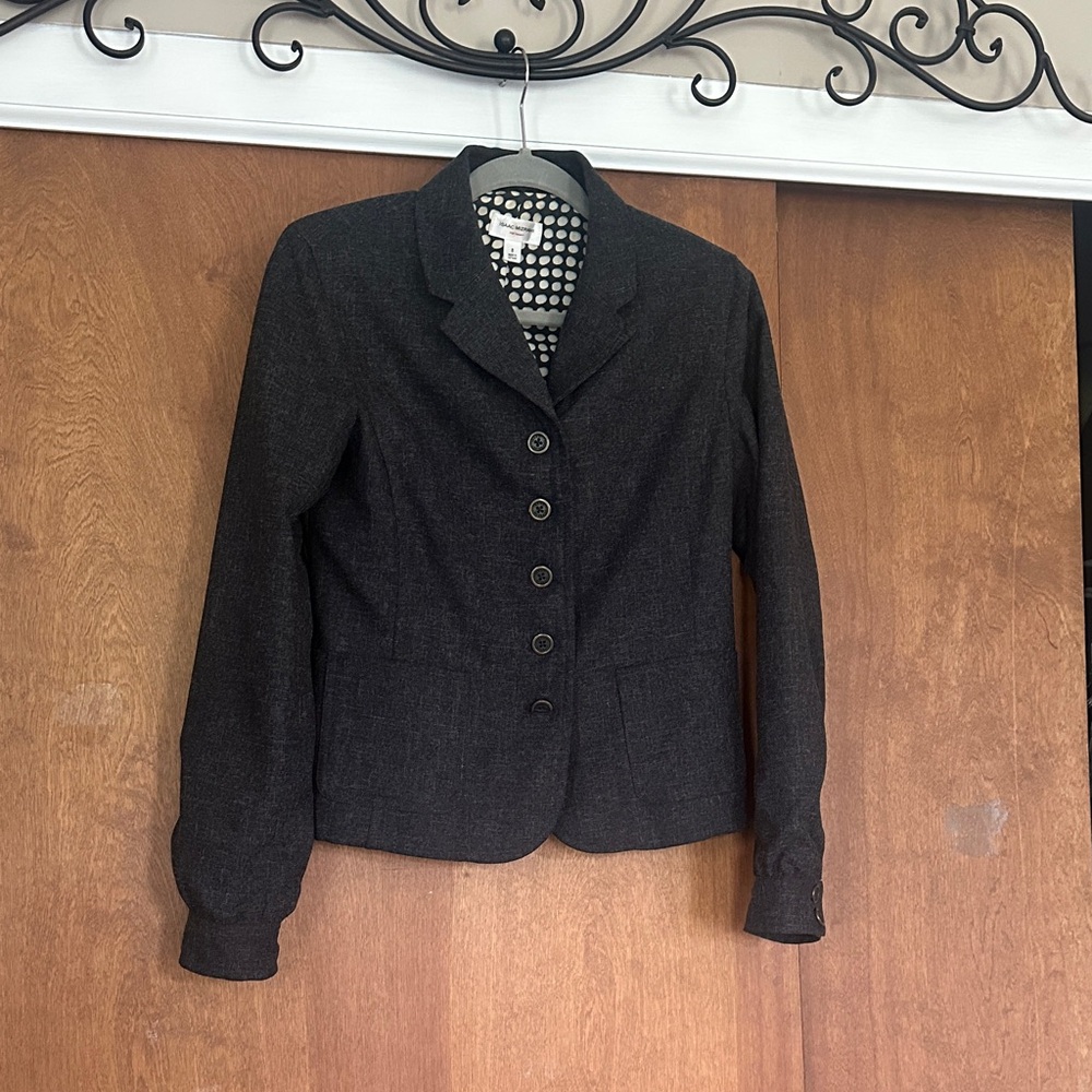 Isaac Mizrahi Charcoal Blazer